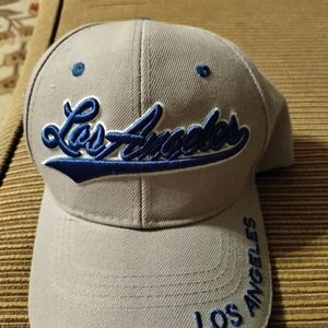 Beige Los Angeles cap